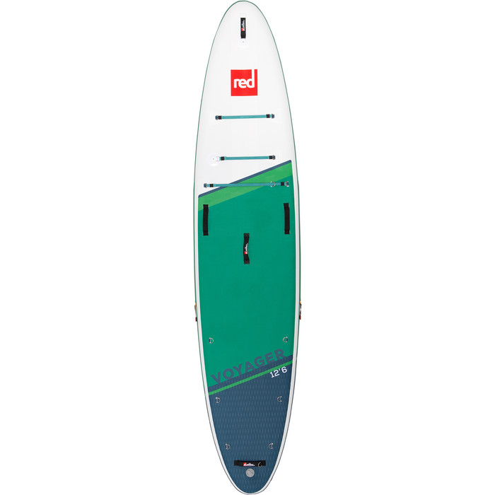 2023 Red Paddle Co 12'6 Voyager Stand Up Paddle Board, Bag, Pump, Paddle & Leash - Prime Package